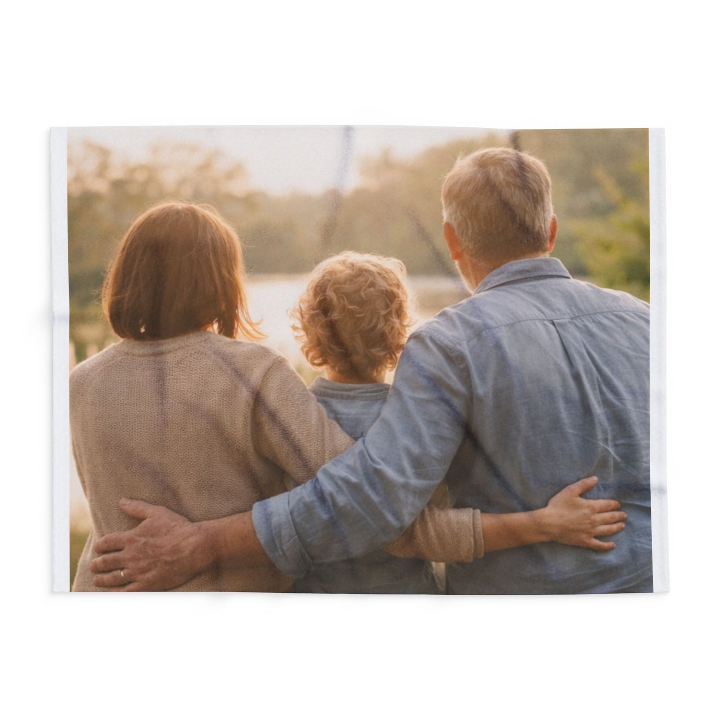 Personalised Photo Blanket – Custom Memory Throw