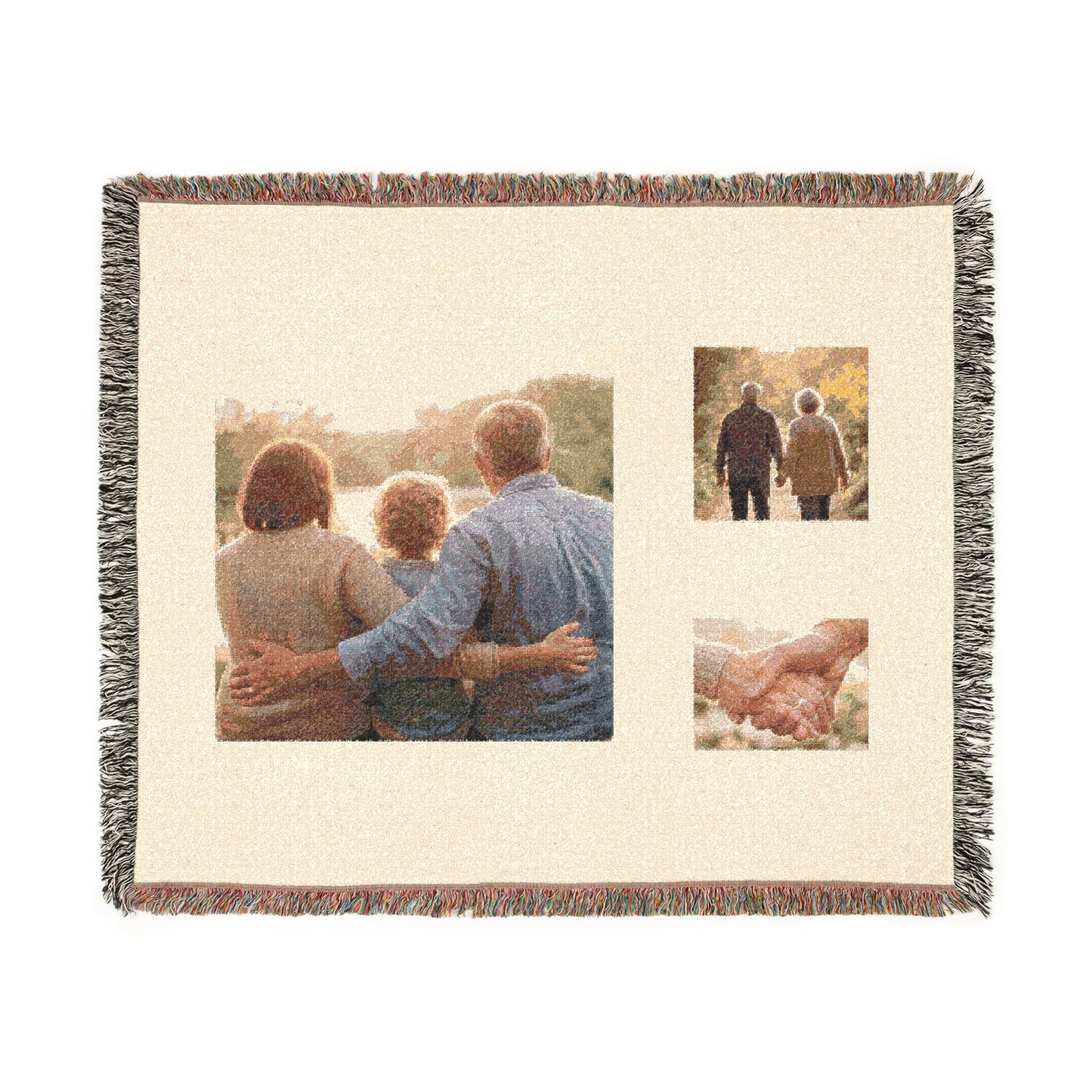 Woven Photo Tapestry – Personalised Wall Hanging