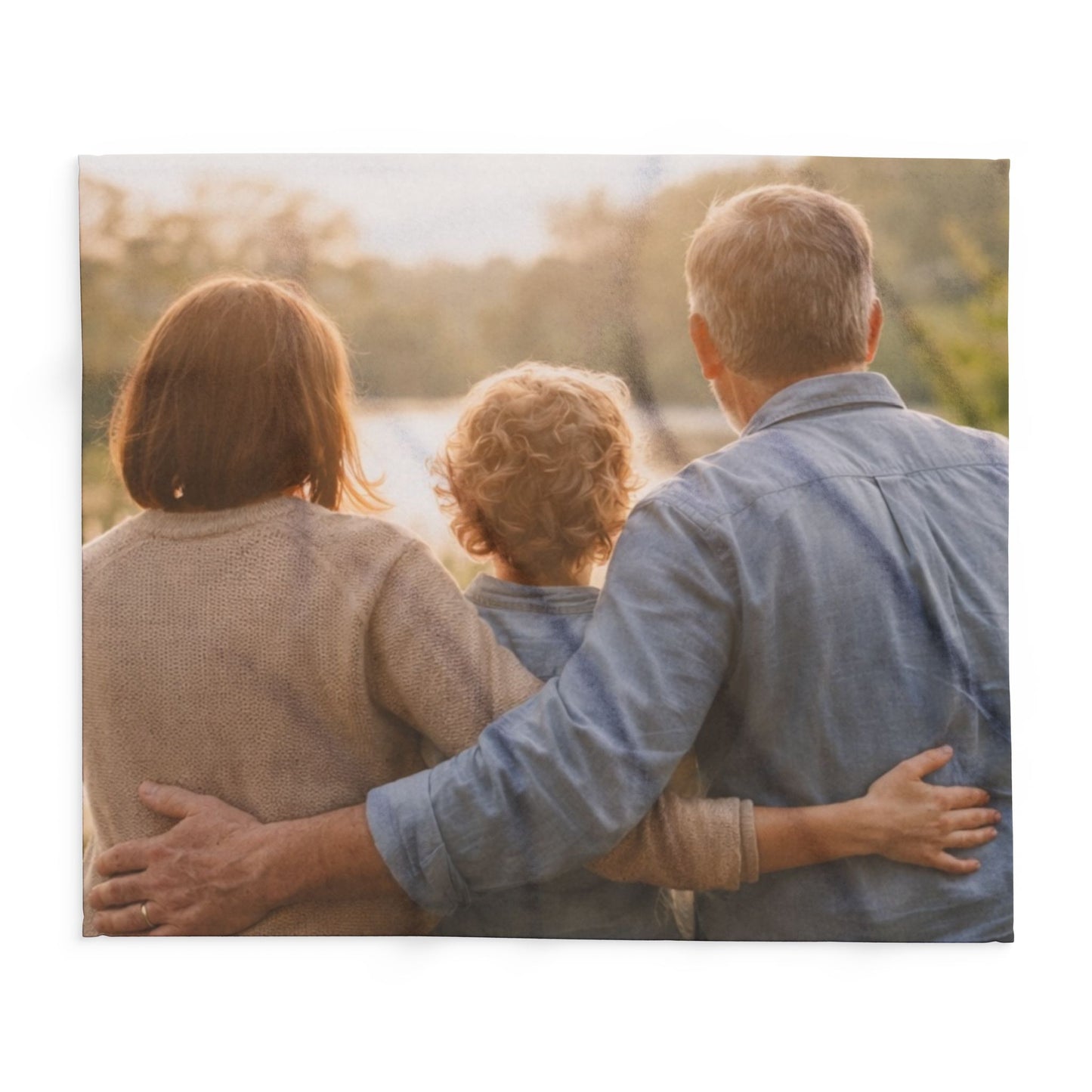 Personalised Photo Blanket – Custom Memory Throw