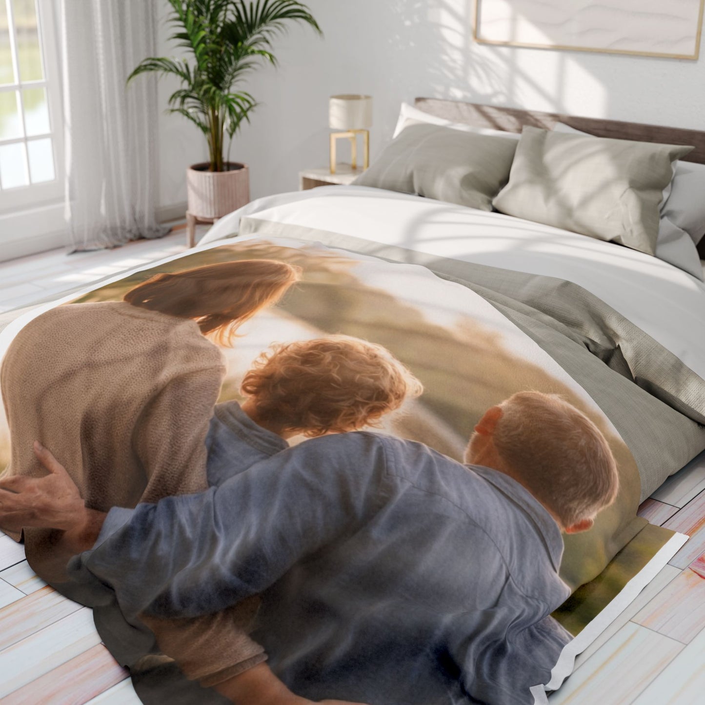 Personalised Photo Blanket – Custom Memory Throw