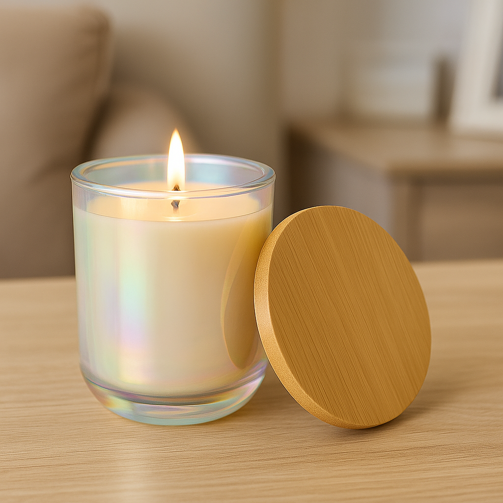 Personalised Engraved Soy Candle – 14oz Keepsake