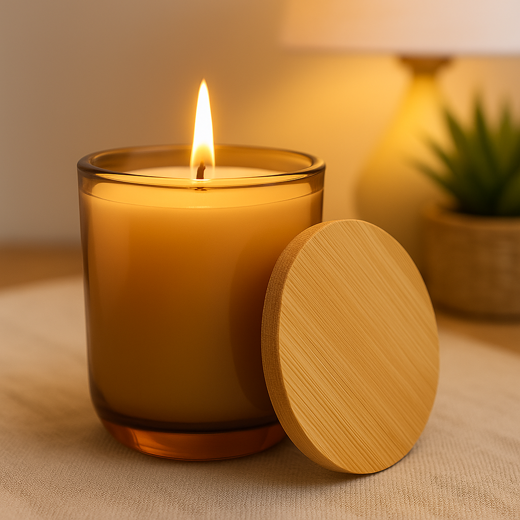 Personalised Engraved Soy Candle – 14oz Keepsake