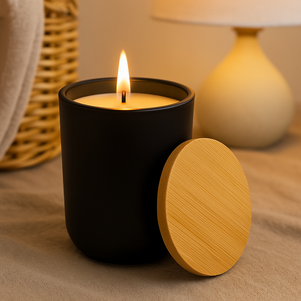 Personalised Engraved Soy Candle – 14oz Keepsake